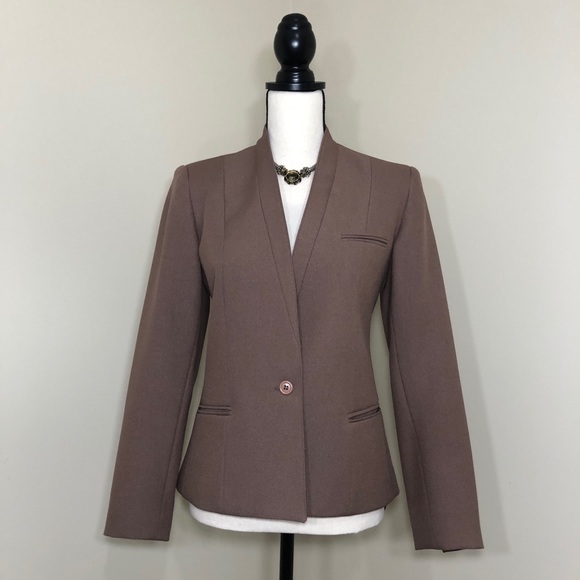Vintage Jackets & Blazers - Made in USA Vintage Women’s Steven Peters Brown Blazer Jacket See Measurements